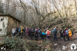 Acquerino Cantagallo escursione gruppo