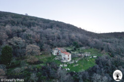 Casa Bastone vista bosco drone