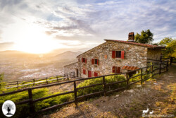 Casa Bastone al tramonto