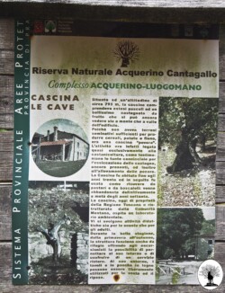 Cartello Cascina Le Cave