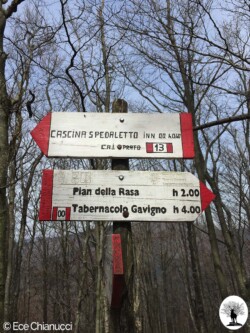 Cartelli CAI sentieri