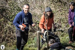 Daniele e Valentina piantano un sorbo a Casa Bastone